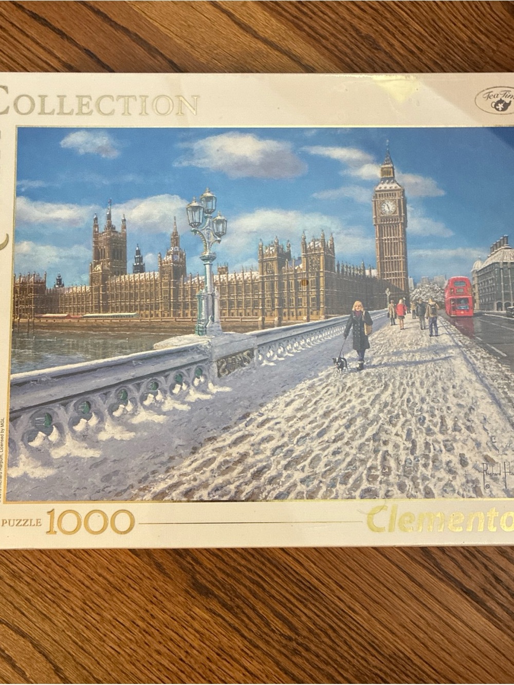 Clementoni London Promenade in the Snow 1000 Piece Puzzle High Quality England